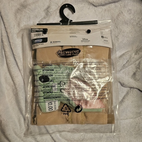 Star Wars Grogu Mandalorian Baby Yoda 2T 3T Halloween Costume - Picture 5 of 7